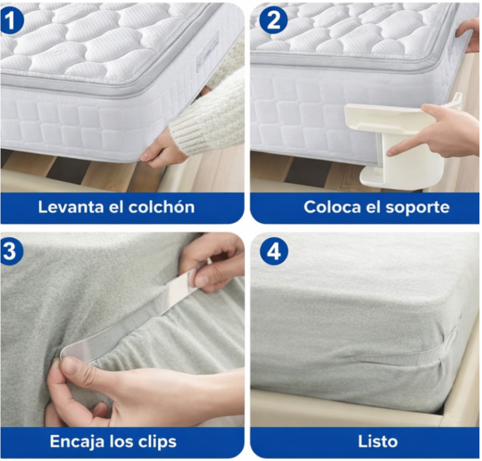 GripMyBed™  Accesorio de sábanas